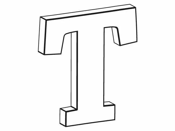 T de