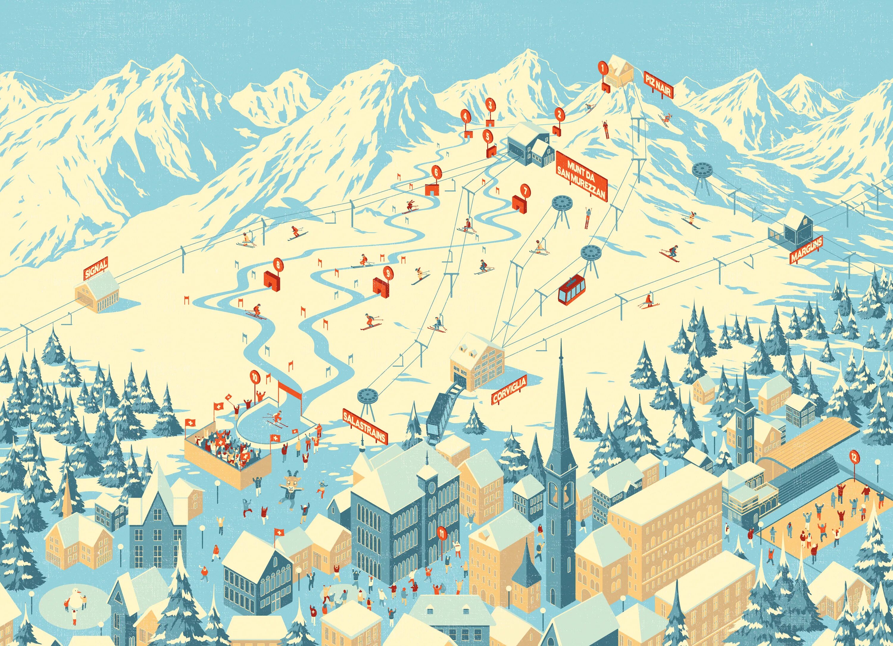 Зимний город паттерн. Map Art в иллюстраторе. Паттерн зима город. Зимнее путешествие рисунок.