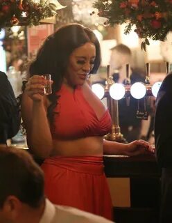 Reality Star Natalie Nunn was seen out partying in London, 12/11/2019. 
