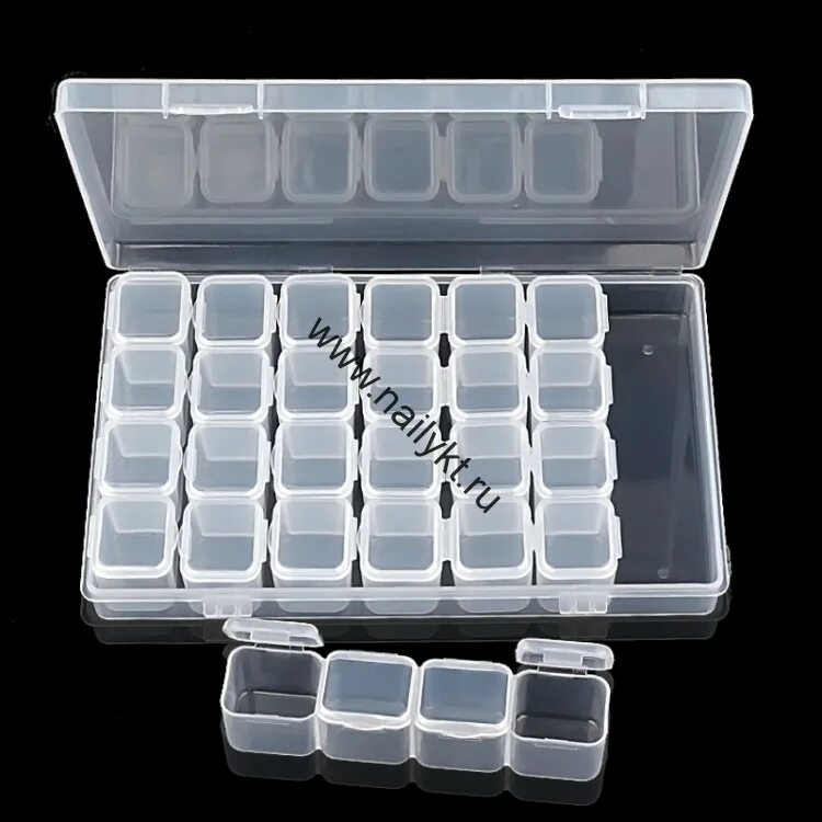 Контейнер для таблеток 2 ячейки 6,5х6,5х2см. Контейнер для алмазной мозаики 28 ячеек. Маленькие контейнеры для хранения бисера. Контейнер для бисера. Контейнер tool storage box.