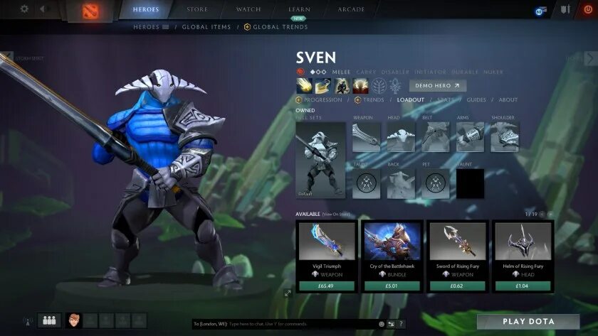 Global items
