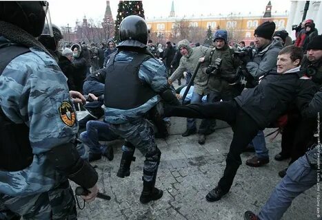 Драка с полицией