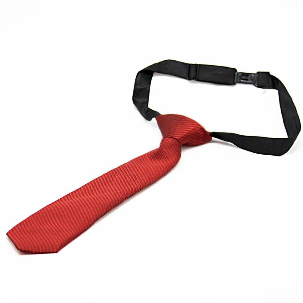 Галстук на застежке. Застежки для галстуков на резинке. Красный галстук. Мужской галстук на застежке.