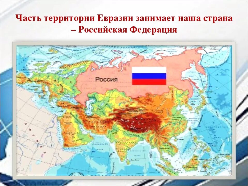 Россия страна евразии