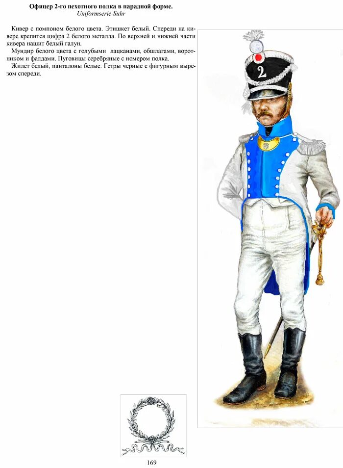 Армия Наполеона. Полковые униформы. Форма офицеров армии Наполеона Бонапарта. 33-Й линейный пехотный полк армии Наполеона. Офицер пехотного полка 1809 униформа.