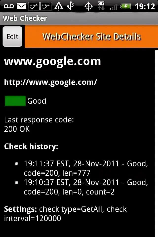 Site checker debug. Site checker debug