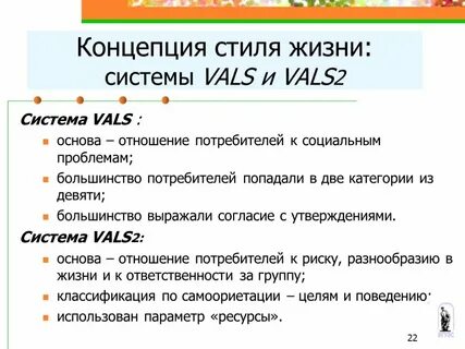 Теория стиля жизни