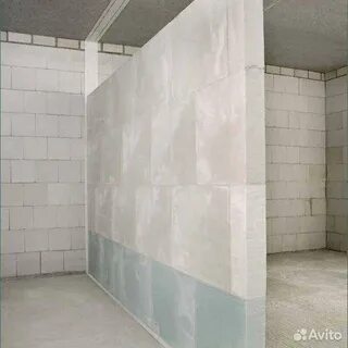 Стена из пазогребневой плиты
