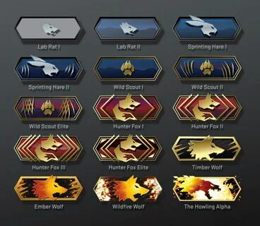Ранги в cs go