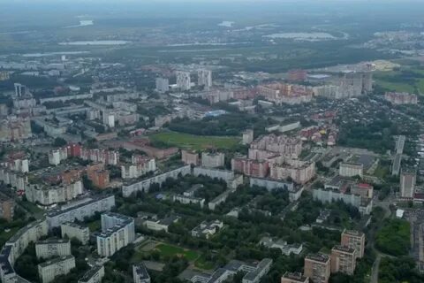 Рязань с птичьего полета