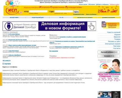 Телефон города оренбурга