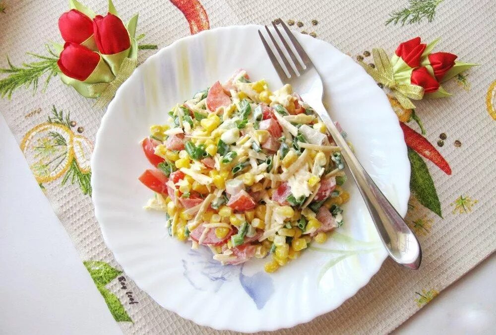 Рецепт кукурузного салата