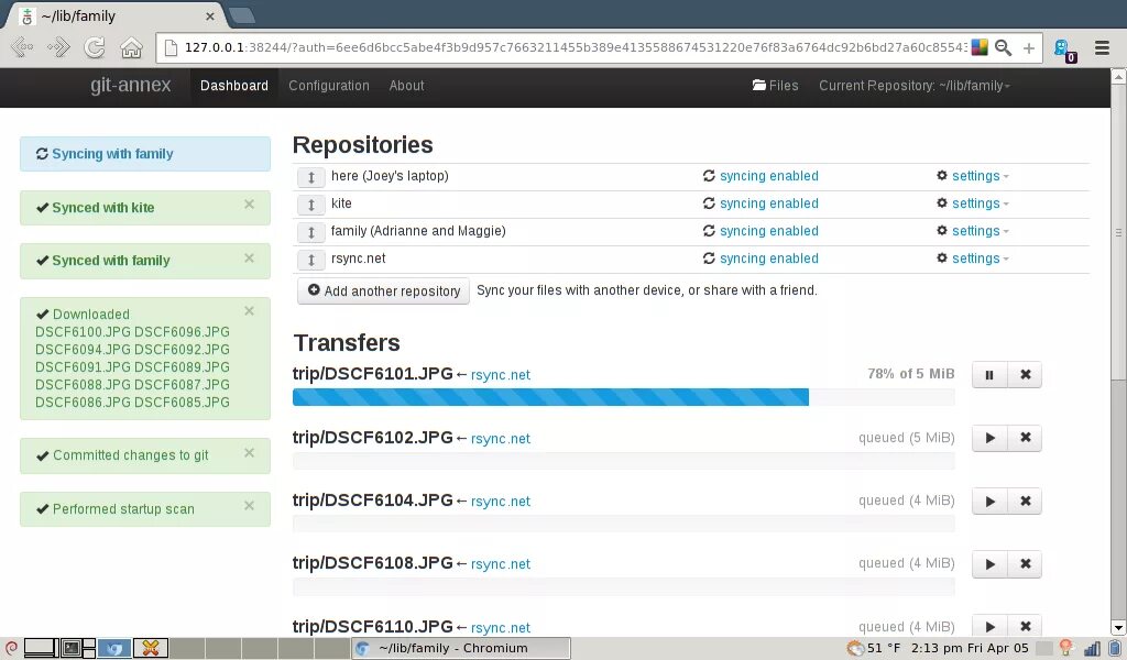 Repo sync. Git ui. rsync web интерфейс. annex m type сборка. git interface.