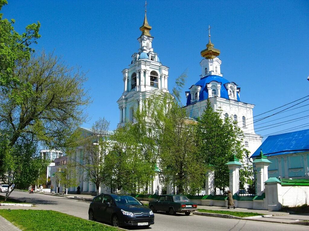 Улица горького курск. Сергиев Казанский храм Курск.