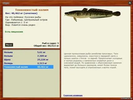 Где лучше ловить налима