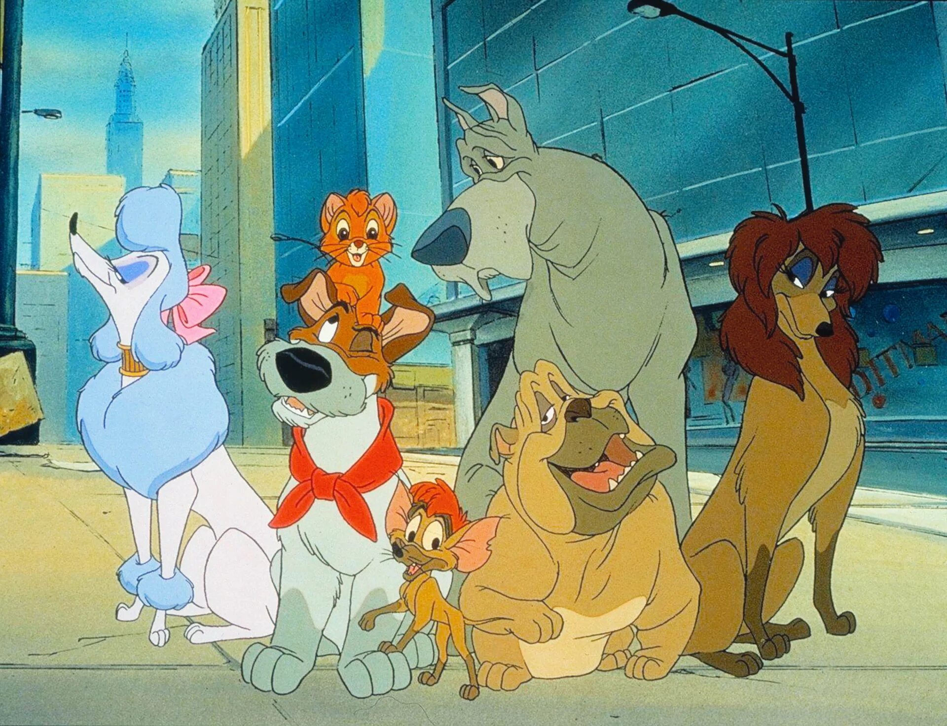 Оливер и компания 1988. Oliver and company