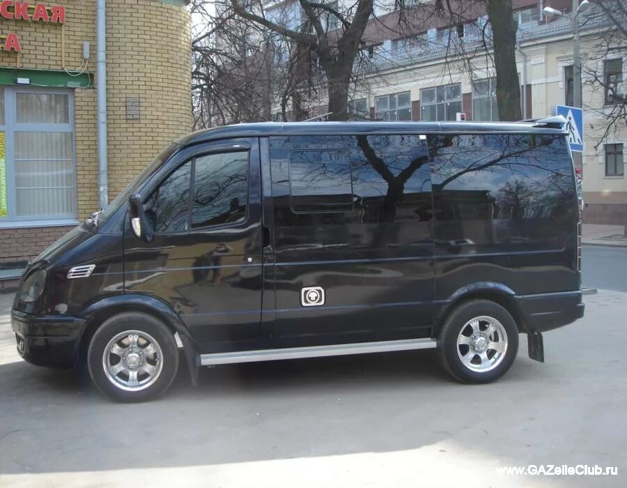 Линзованная оптика на би-ксен-модулях ГАЗ Соболь, 2,5 л, 2007 года тюнинг DRIV