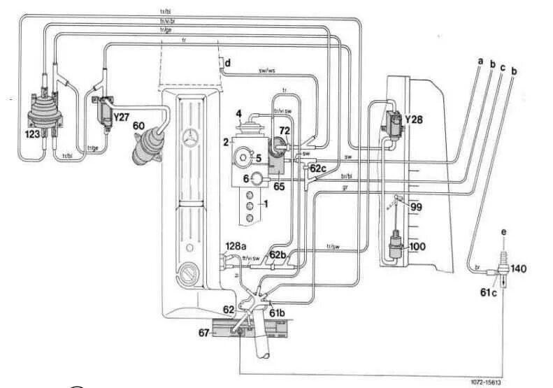 схема тормозной системы мерседес w202. мерседес 124 система охлаждения двигателя схема. топливная система мерседес w124 дизель. система 124. схема мерседес 124 ом 601 912.