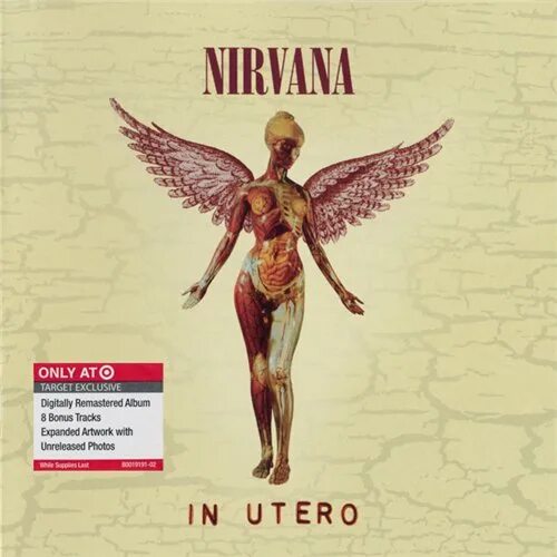 Scentless apprentice. Nirvana in utero обложка. 1993 - In utero. Nirvana "in utero, CD". Нирвана альбом in utero.