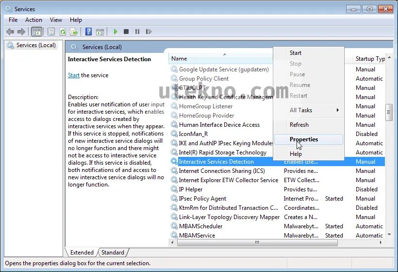 Windows distribution service. Interactive services. etw collector service.