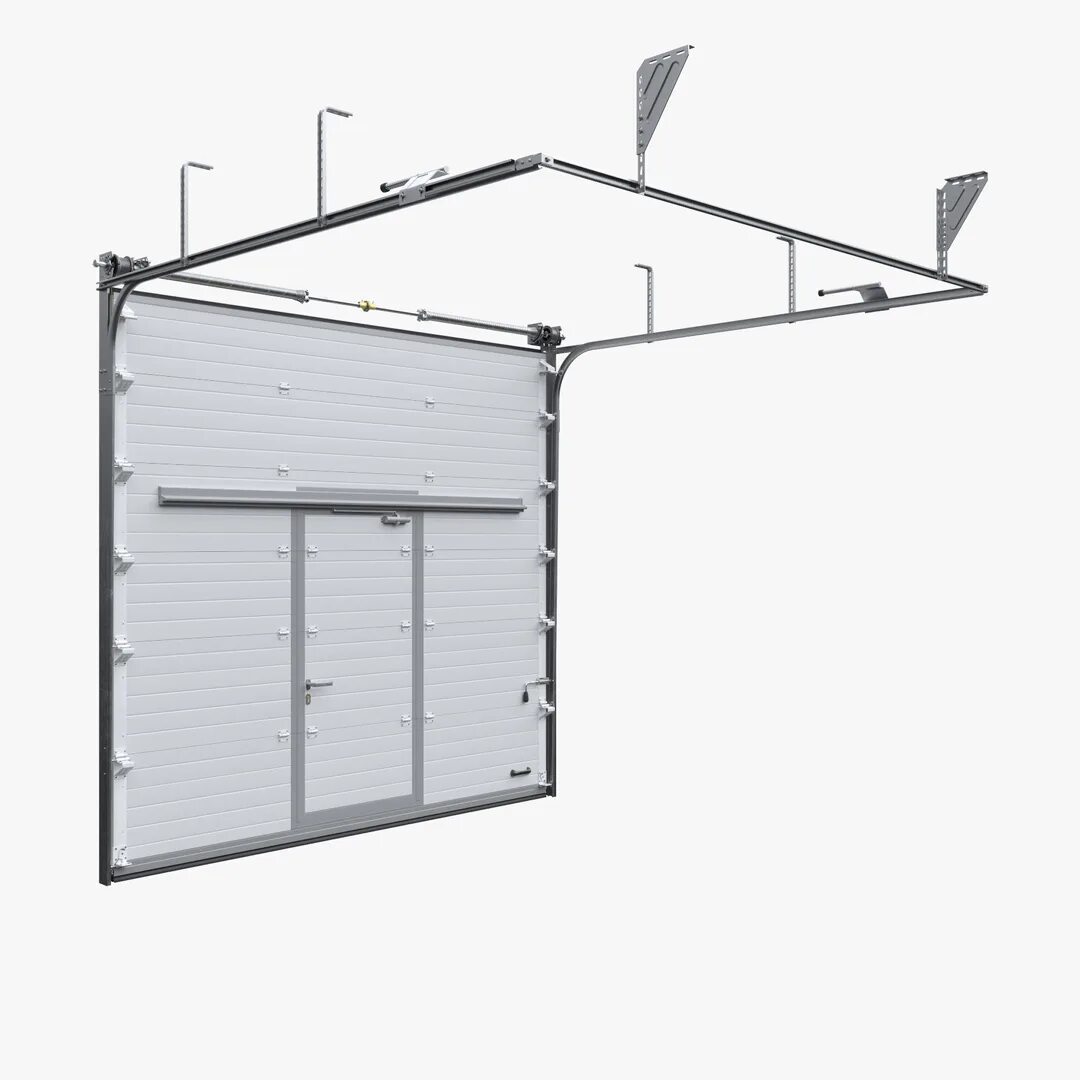 Подъемные ворота москва. Подъемные ворота 3.5х3. Normstahl ворота механические подъемно-поворотные. Ворота подъемные секционные габ полотна 5 080 3 000 м. 3ds Max model ворота для гаража.