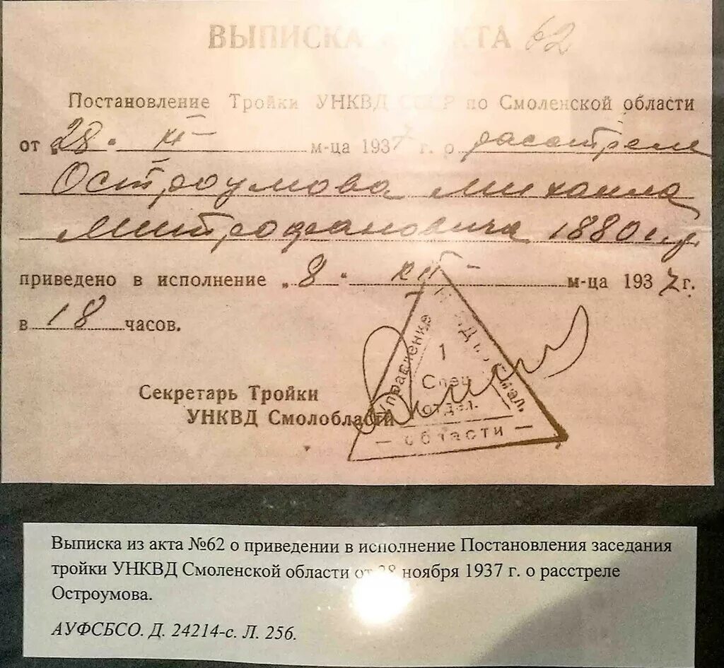 Приведение в исполнение постановления. Приведение в исполнение постановления