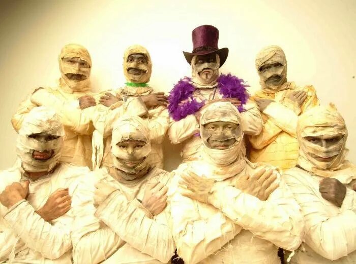 Here come the mummies