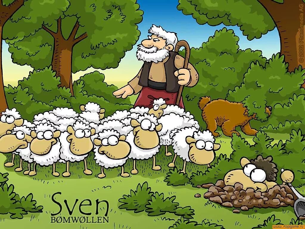 игра свен овцы. игра свен овцы. игра свен овцы. игра sven bomwollen. барашек свен игра.