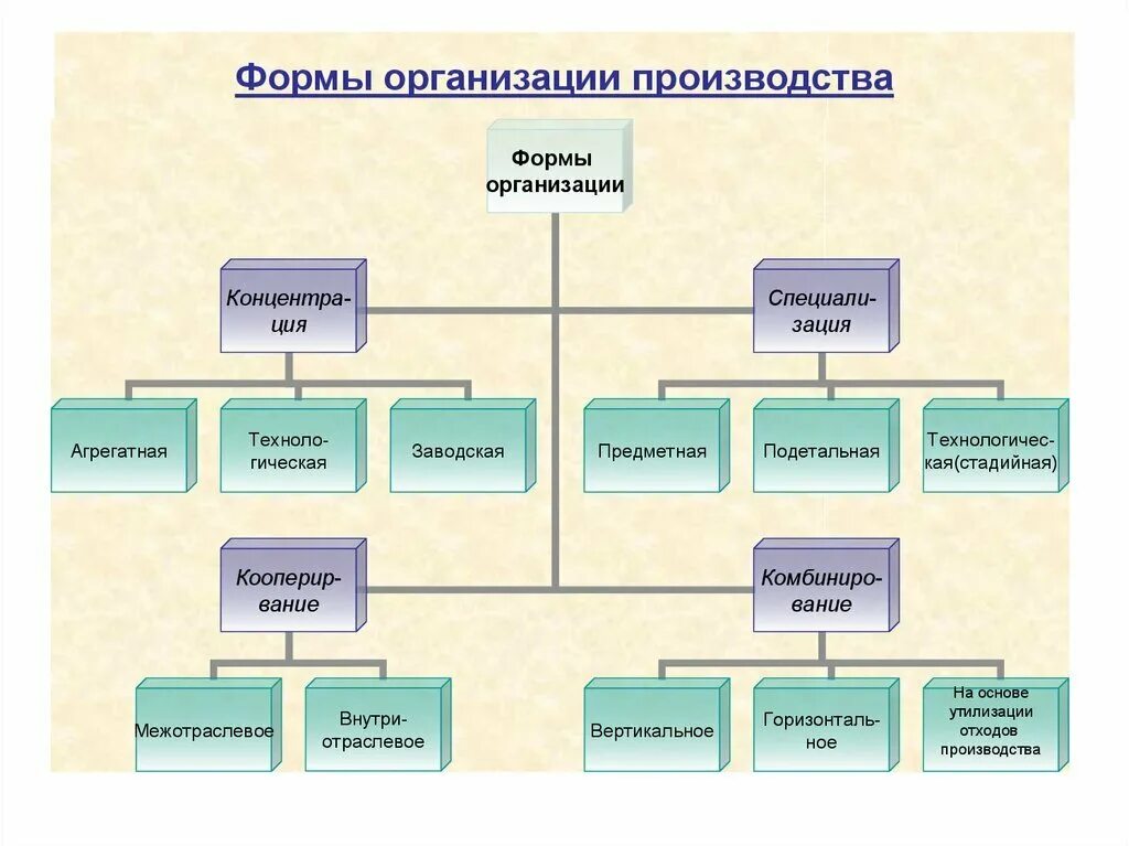 Структура состояние движение. Формы отраслевой организации производства. Перечислите формы организации производства. Современные формы организации производства. Формы организации производства таблица.