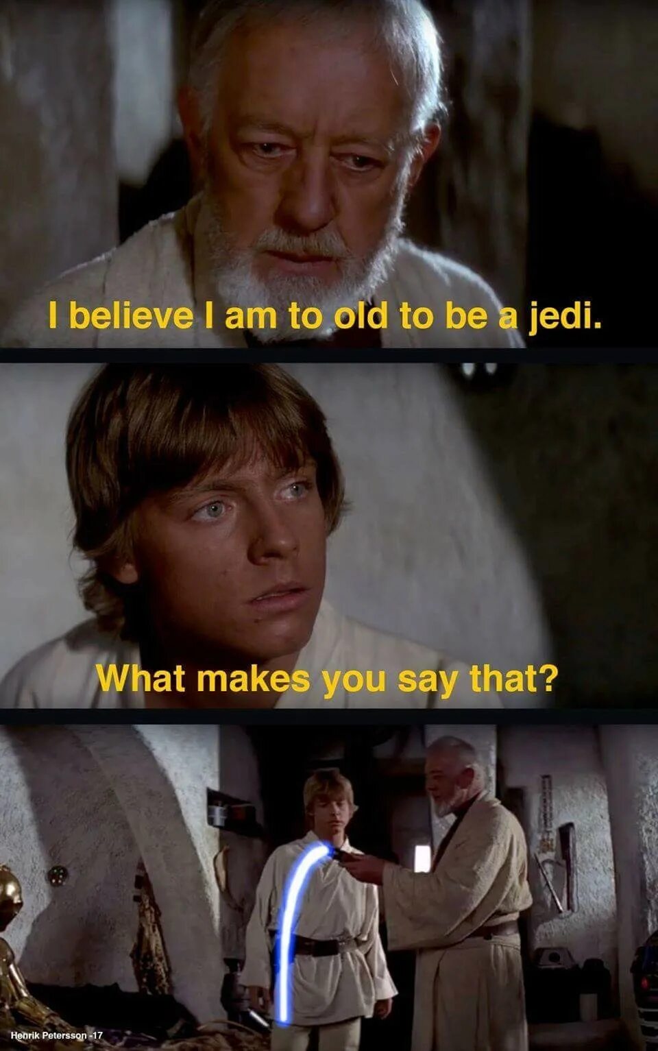 I m too old