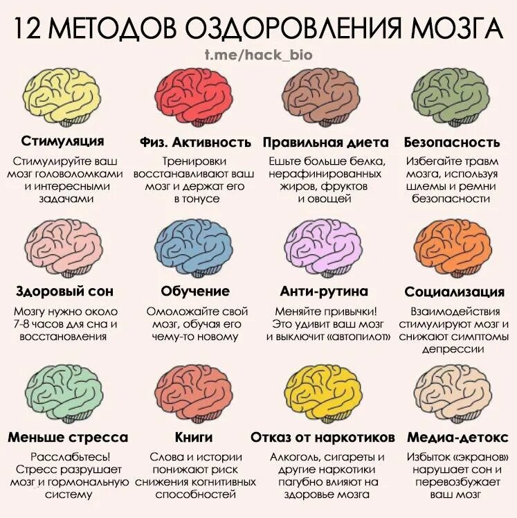 Как стимулировать мозг. Цвет стимулирующий мозговую деятельность. Оздоровление мозга. План карта оздоровления мозга. Цвета которые стимулируют мозговую деятельность.