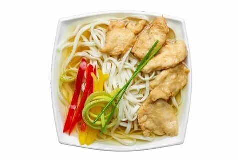 Калорийность удона с курицей и овощами
