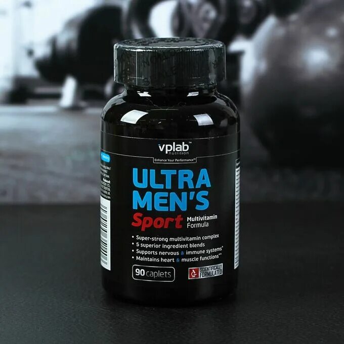 Купить VP Laboratory, Ultra Mens Sport Multivitamin Formula /90 капсул/ в Москве