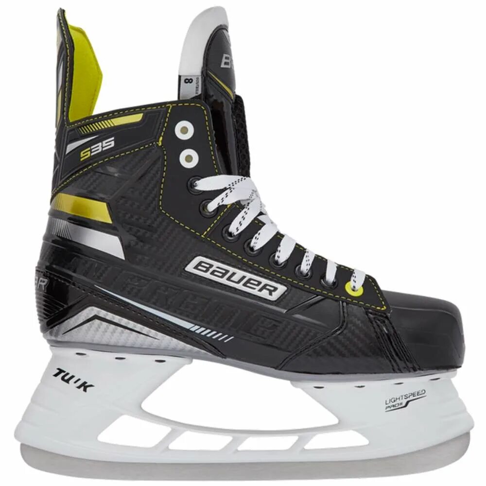 Коньки хоккейные Bauer s35. Bauer Supreme s35. Коньки Bauer Supreme s35. Хоккейные коньки Бауэр Суприм s35.