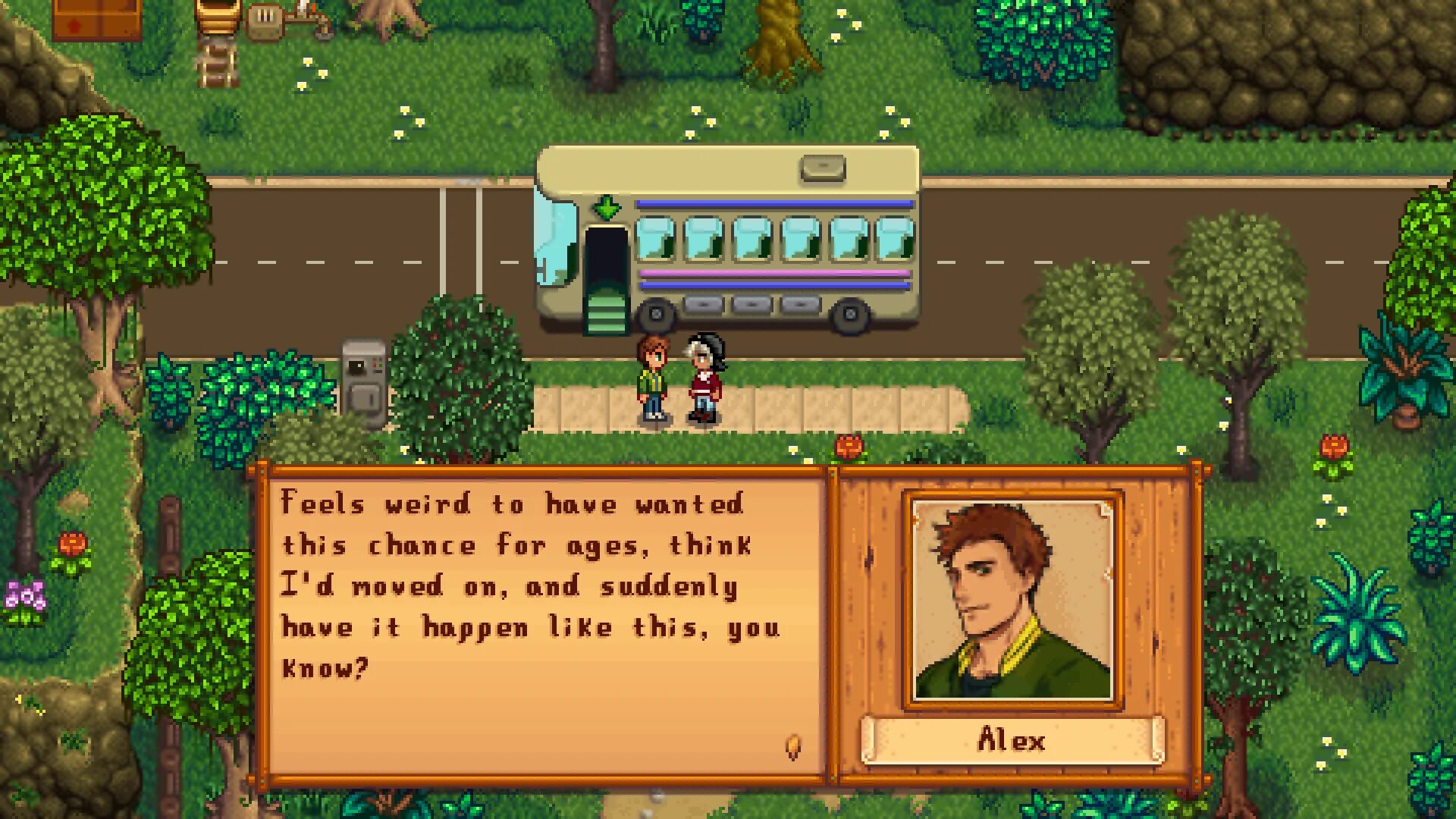 Thought the ages. Stardew Valley Алекс. SMAPI Stardew Valley. Восточный туннель Stardew Valley. Клиника Харви Stardew Valley.