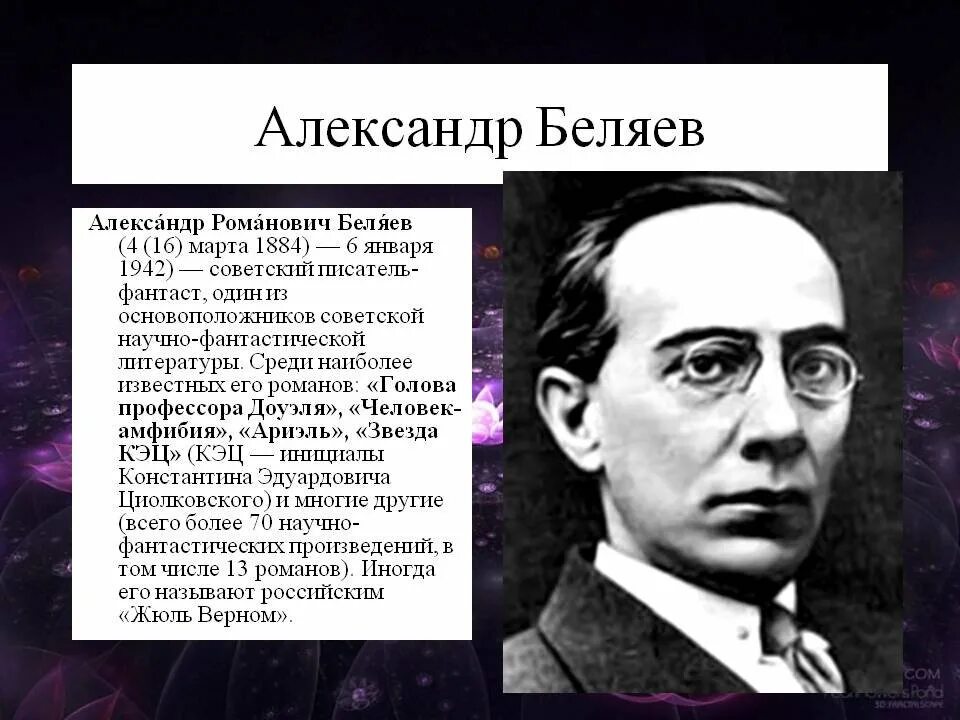 А беляев биография