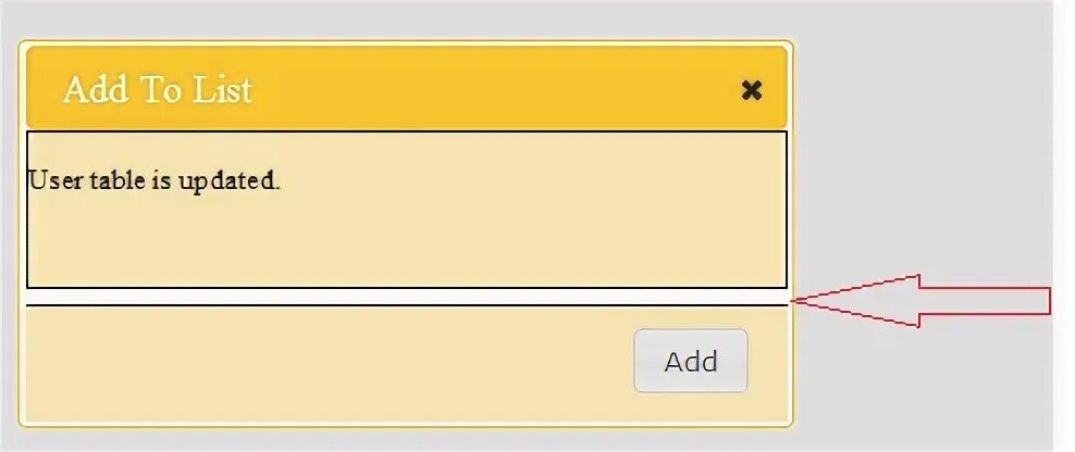 Dialog success. Dialog success