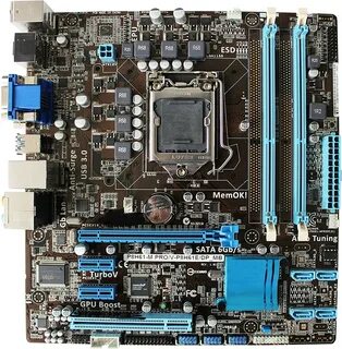 Материнская плата asus p8h61