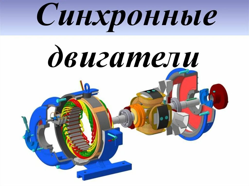 Синхронный двигатель генератор. Синхронная машина переменного тока. Синхронный электродвигатель конструкция. Синхронные электродвигатели и генераторы. Трехфазный синхронный Генератор переменного тока.