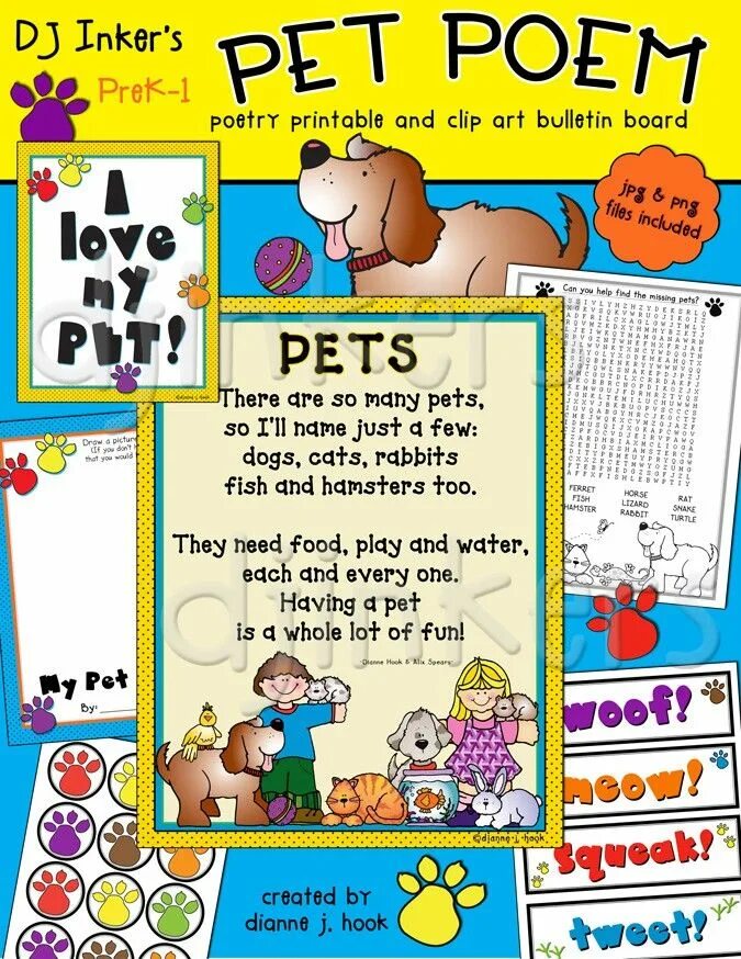 Give a talk about pets. Pet poem. Poem about Pets. Poems about Pets for Kids. My Pet poem.