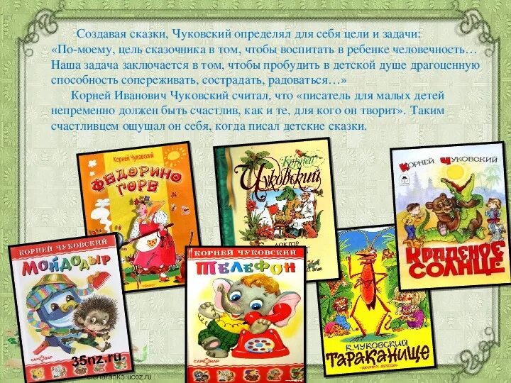 Проект мой любимый писатель 2 класс Чуковский. Чуковский презентация. Творчество Чуковского для детей.