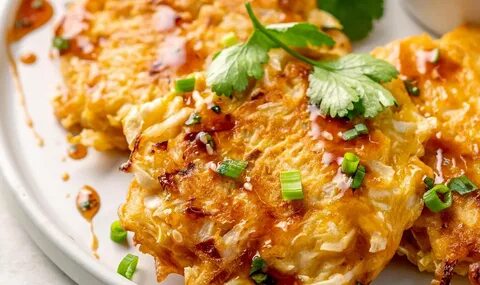 Оладьи с капустой и сыром