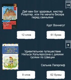 Длинные названия произведений