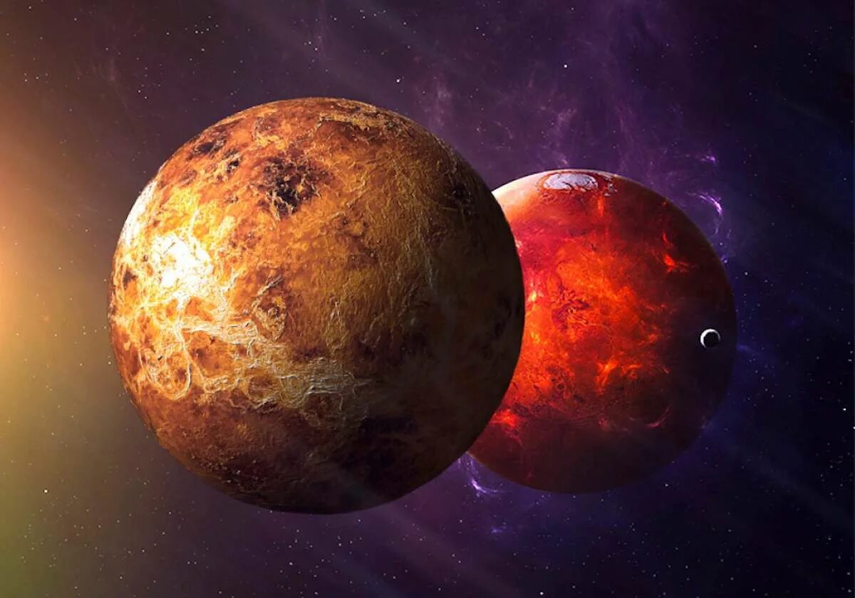 Плутон 2023. Марс, Планета. Venus planet of love