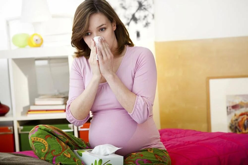 Беременные и грипп. Заболевания беременных. Аллергия на беременность.