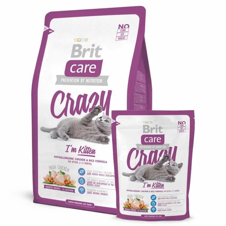 Корм для котят какой лучше отзывы. Brit care корм для котят. корм для котят brit care crazy с курицей 400 г. brit care cat kitten crazy сух 400г. сухой корм для котят brit premium kitten,.