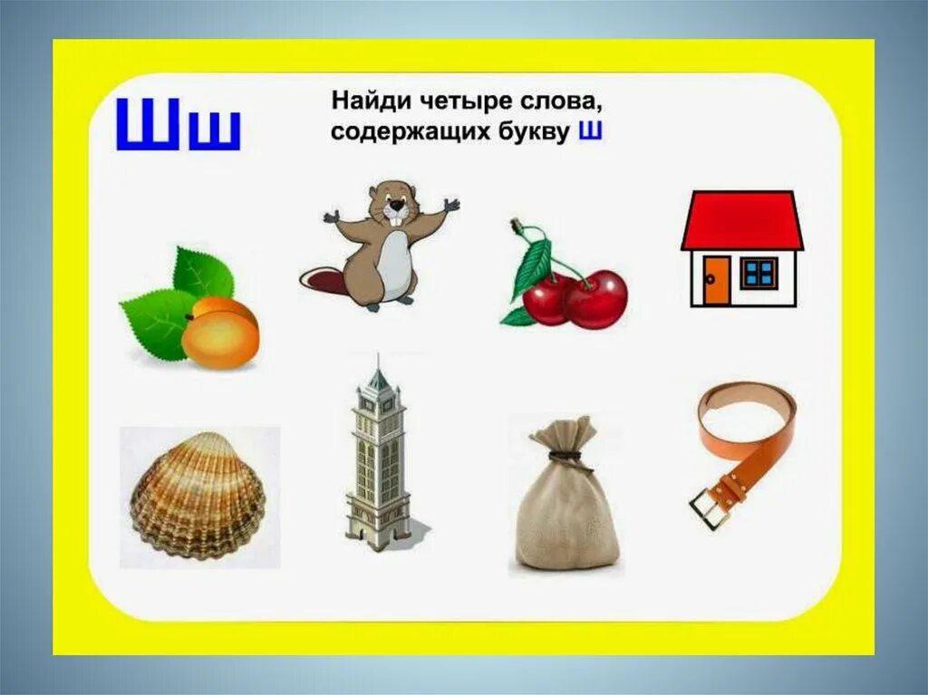 Слова на букву ш. Найди звук ш в картинках для детей. Слова со звуком ш. Слова на букву ш картинки. Слова на букву на голову