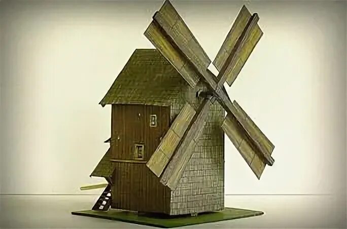 Мельница из картона. Бумажная ветряная мельница. Модель ветряной мельницы из картона. Макет мельницы.