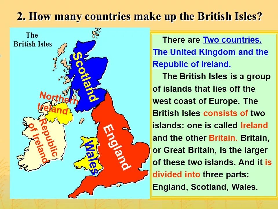 What are the British Isles. Great Britain language. How many Countries in great Britain. Languages of the British Isles. When to the uk