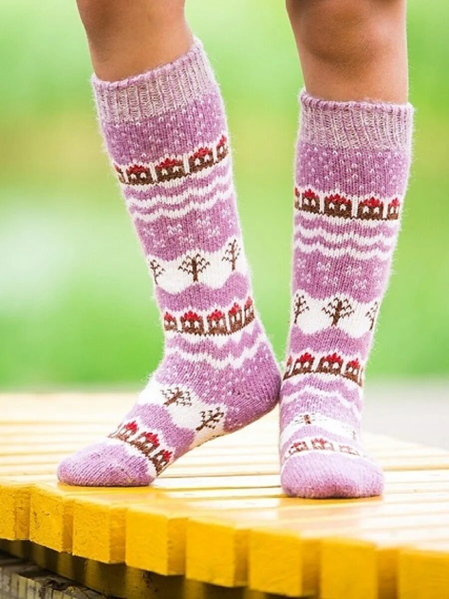 Носочки гольфы. Теплые носки. Красивые носки. Теплые носки для детей. Бабушкины носки.
